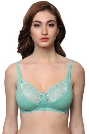 Pakistani Hot Sexy Bra In Ocean Green | Ladies Net Bra | Night Dress | Stylish Bra For Honeymoon Pakistan | Pakistani Bra | Brazer Brands | Buy Bra Online Pakistan | Bras In Pakistan