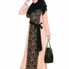 black lace abaya | gown abaya style | abaya for summer