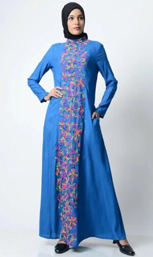 embroidered abaya | turkish abaya online pakistan | zara abaya