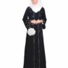 coat abaya | white pearl abaya | abaya in pakistan