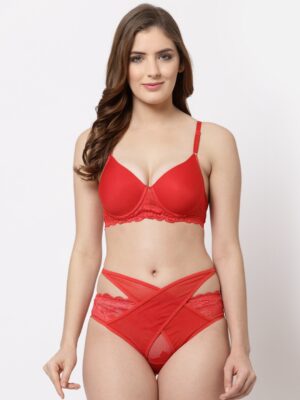 red bra and underwear | Ladies Bra Set | Lace Bra Set