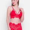 Red victoria secret red bra set | victoria secret bra pakistan | lace bra