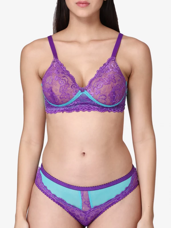 ABELINO Lace Women Bra Set