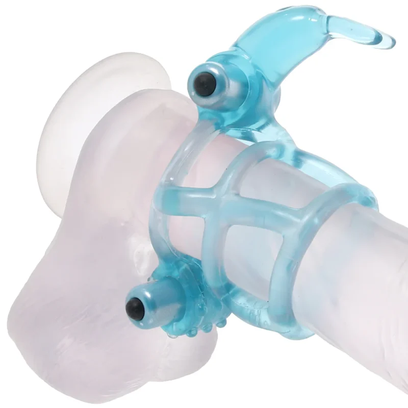 Double Trouble Vibrating Support for Men