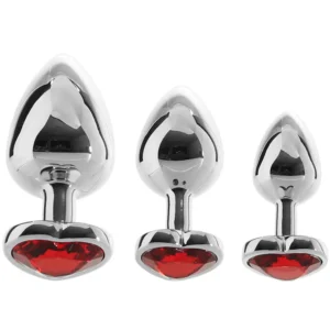 I Heart You Anal Plug Set