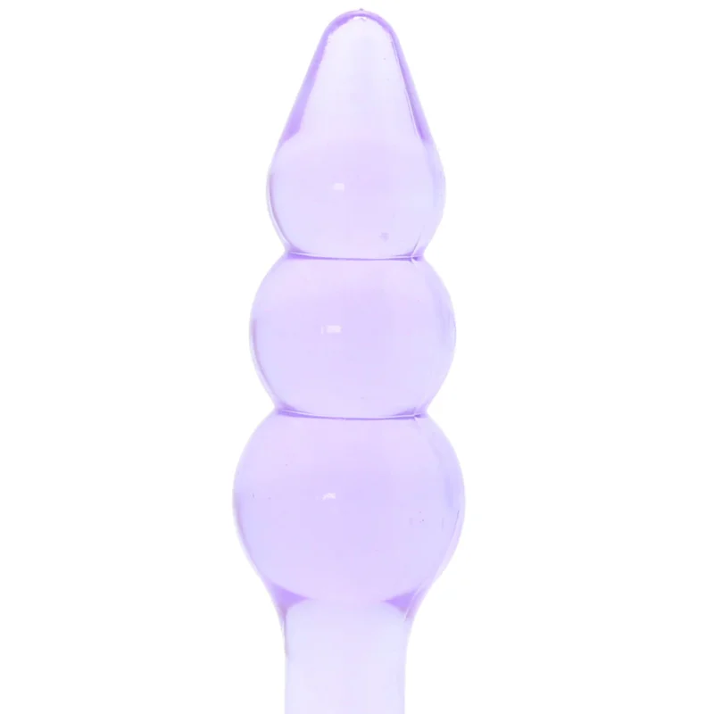 Jelly Rancher Ripple T Butt Plug in Purple