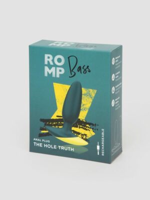 ROMP Bass Rechargeable Silicone Vibrating Butt Plug