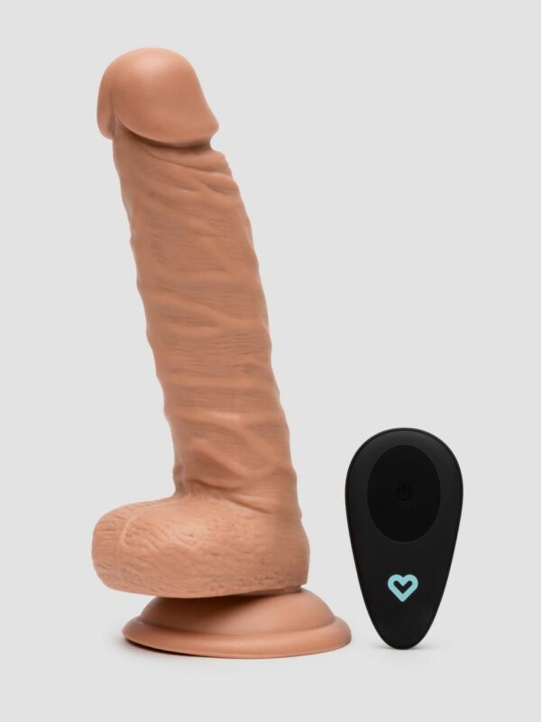 Remote Control Rechargeable Realistic Dildo 8 Inch