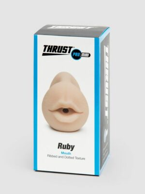 THRUST Pro Mini Ruby Textured Blow Job Mouth